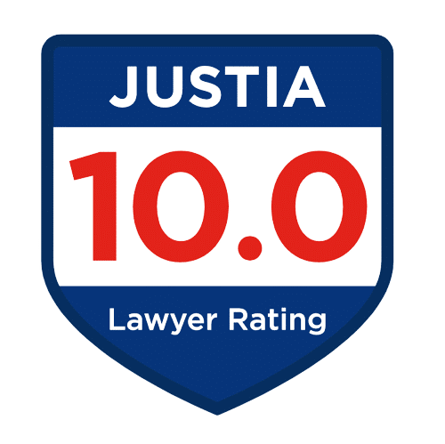Justia Logo - 10.0 Rating - Francis Law Center