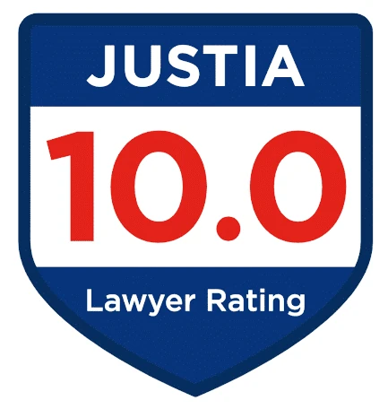 Justia Logo - 10.0 Rating - Francis Law Center